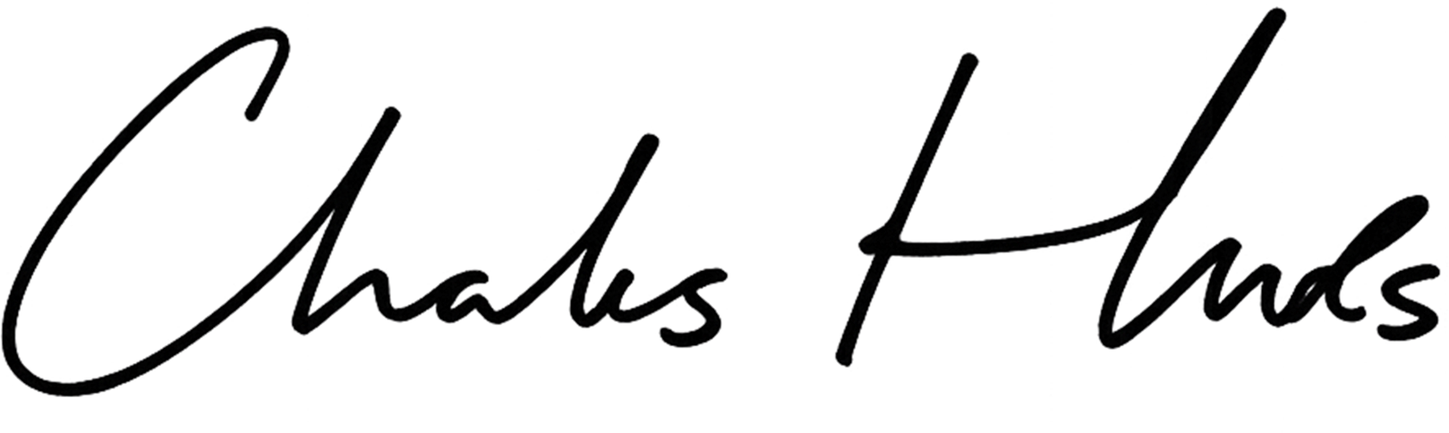 Charles Hinds Signature